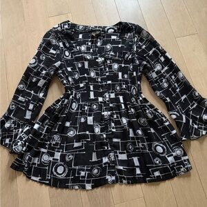 Black & White button down